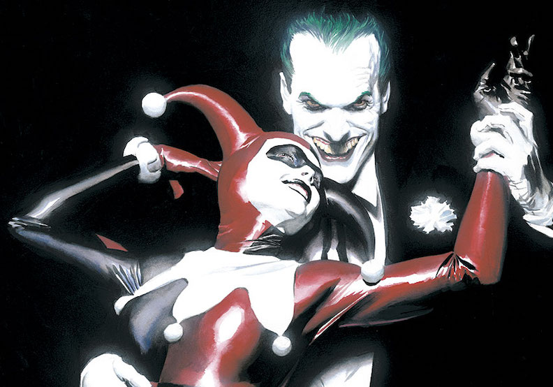 Story of a crush: the best kisses of Harley and Joker