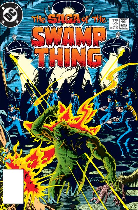 Alan Moore y el reto de remodelar a Swamp Thing