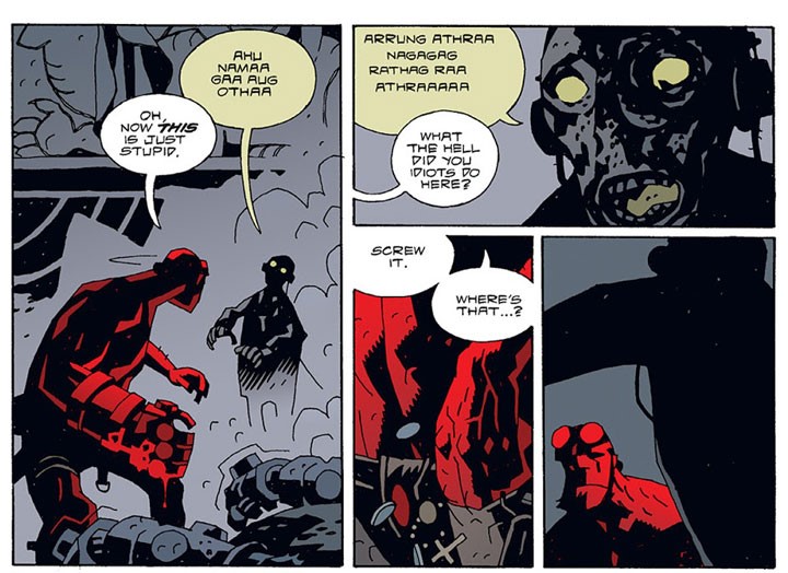 Hellboy: Un demonio que tiene de aliada a la religión