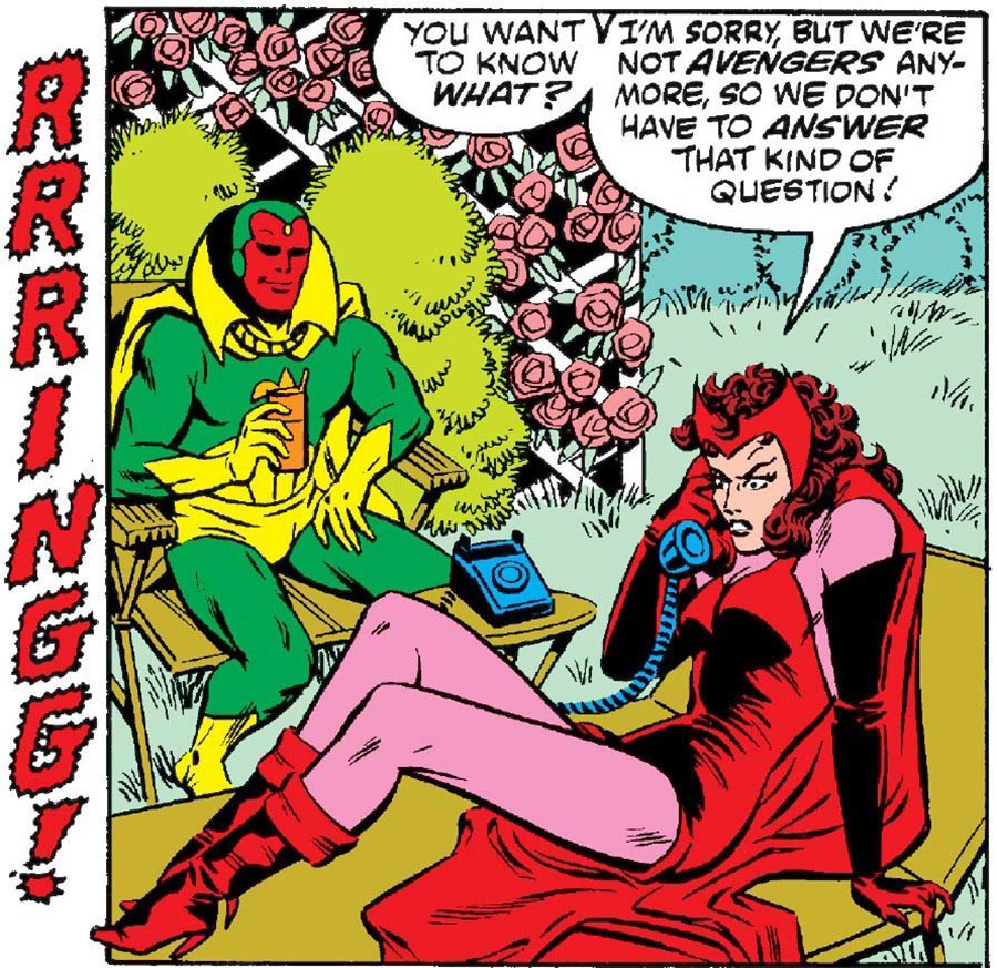 ¿Cómo se dio a conocer que Scarlet Witch y Vision serían padres?