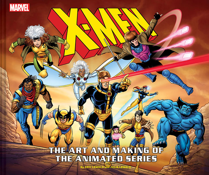 Un vistazo al libro X-Men: The Art and Making of the Animated Series.