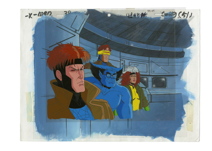 Un vistazo al libro X-Men: The Art and Making of the Animated Series.