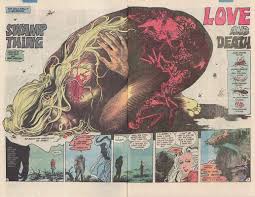 “Love and Death”, en Saga of the Swamp Thing Vol. 2 #29 (1984), cuentos de terror