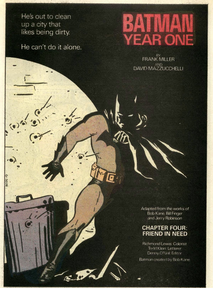 The Batman: la película tiene nuevo póster inspirado en Year One