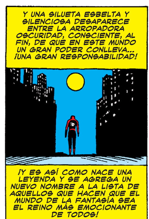 "Un gran poder conlleva una gran responsabilidad" ¿Es una frase de Stan Lee?