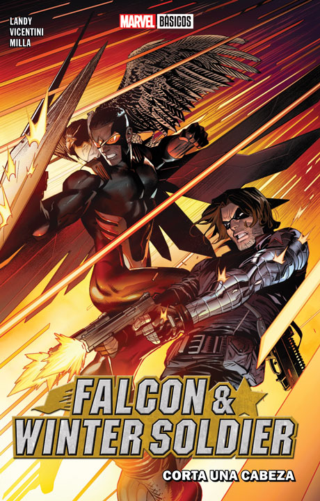 Marvel Básicos – Falcon & Winter Soldier: Corta una cabeza