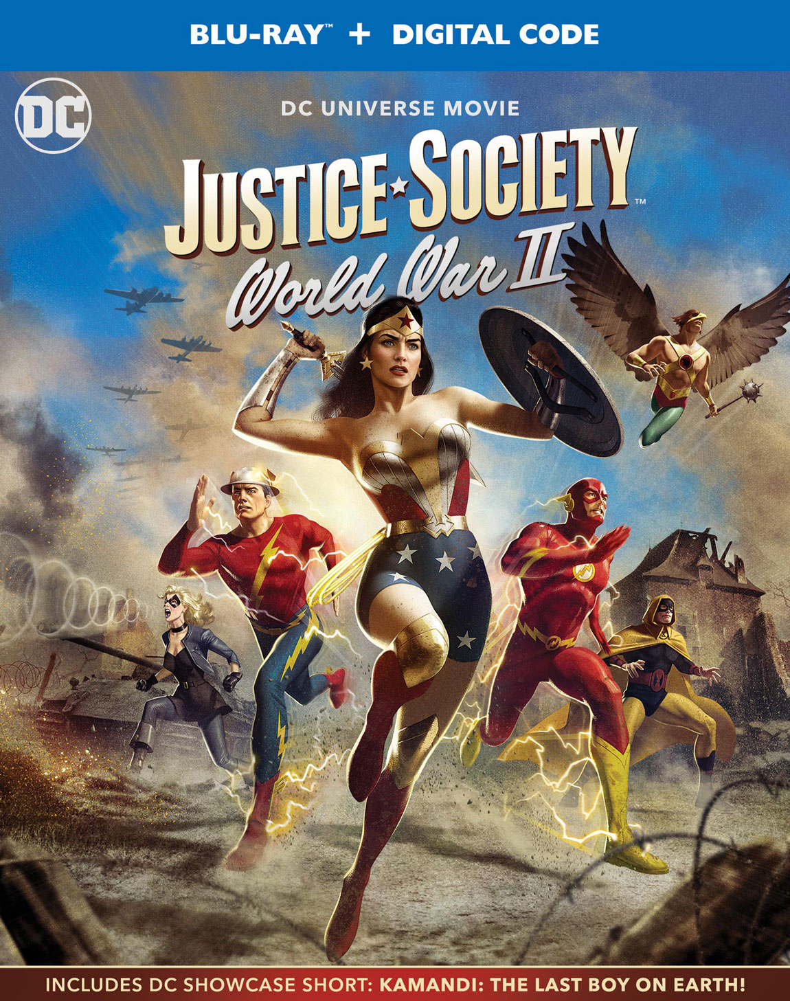 Justice Society: World War II tiene fecha de estreno y un arte maravilloso