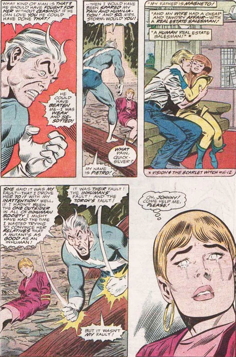 Las veces que Pietro ha actuado como un villano