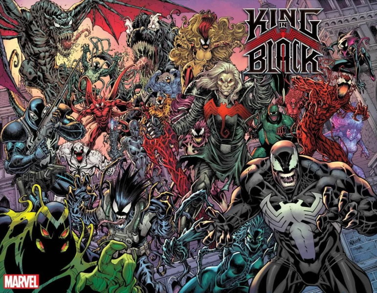 ¿Cómo se relaciona Web of Venom Empyre's End con Empyre y King in Black?