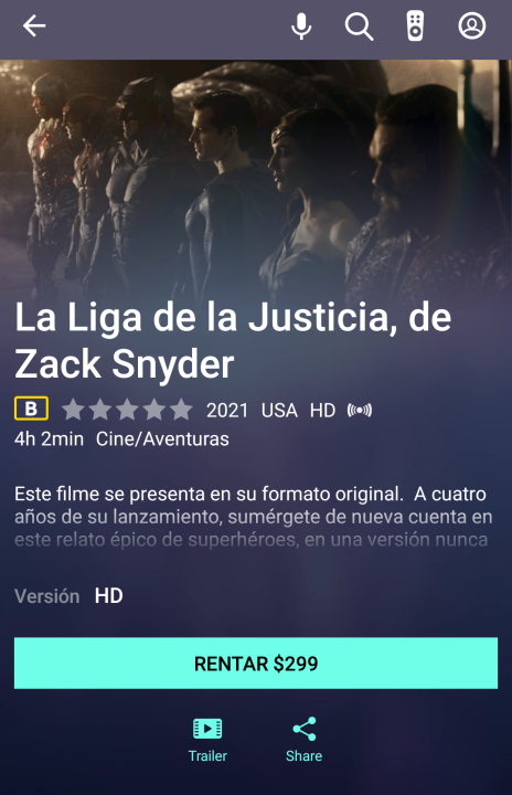 ¿Cuánto va a costar ver La Liga de la Justicia de Zack Snyder?
