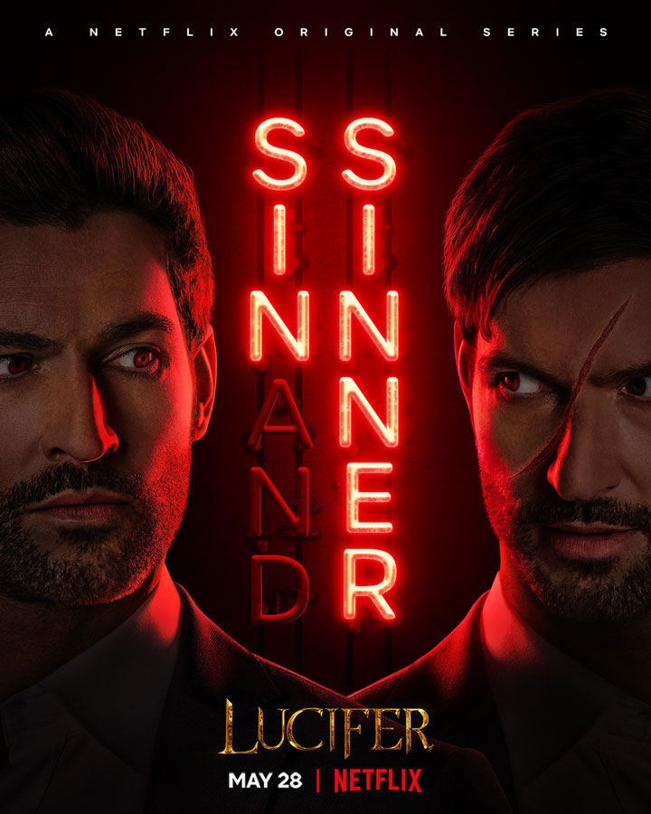 Lucifer presenta un fabuloso póster de su temporada 5B