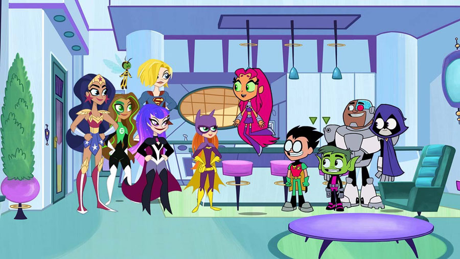 Mira el tráiler del crossover entre Teen Titans GO! y DC Super Hero Girls