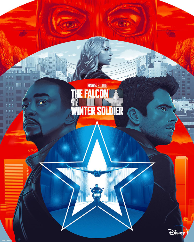 The Falcon and the Winter Soldier: genial póster con un misterioso Zemo