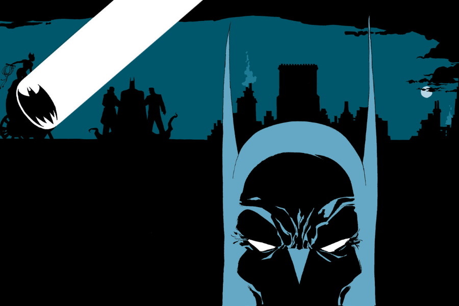 Así luce el arte de la portada de Batman: The Long Halloween, Parte uno
