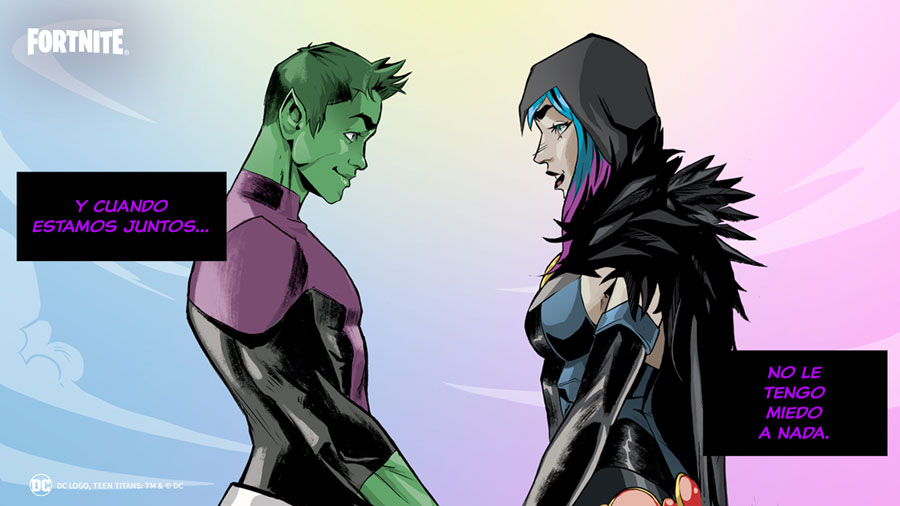 Beast Boy y el arte de Gabriel Picolo llegan a la isla de Fortnite