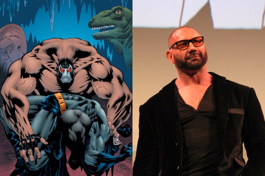 Dave Bautista explica porqué sería un buen Bane en el cine