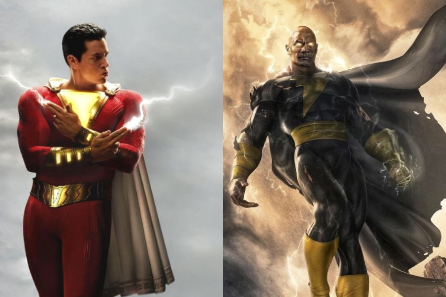 Shazam y Hawkman unen fuerzas... en una fotografía