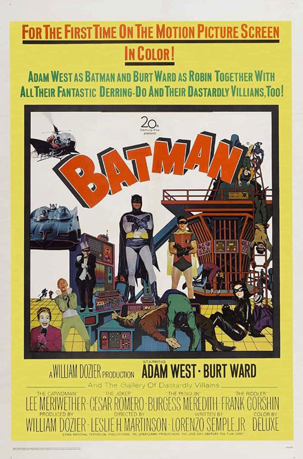 Mira el tráiler de Batman: The Movie de 1966