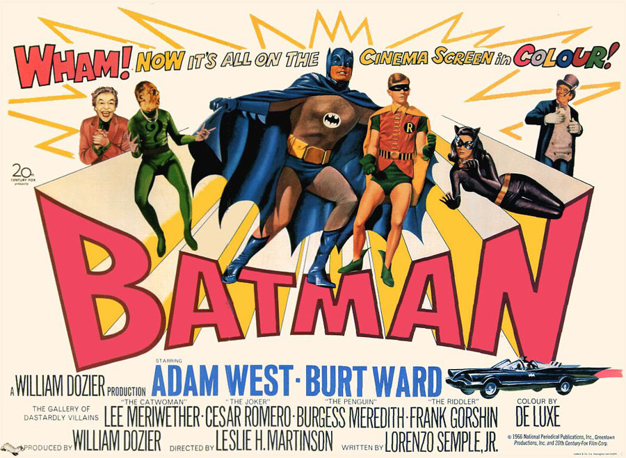 Mira el tráiler de Batman: The Movie de 1966