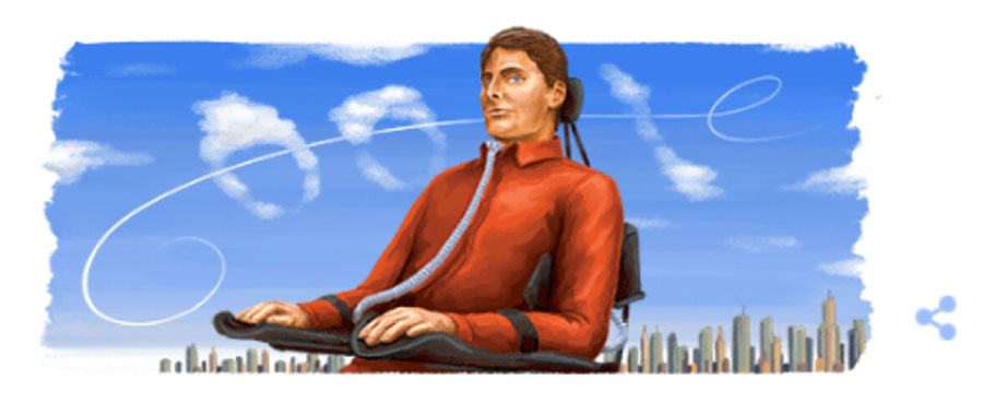 Dedican Doodle a Christopher Reeve, el querido Superman del cine