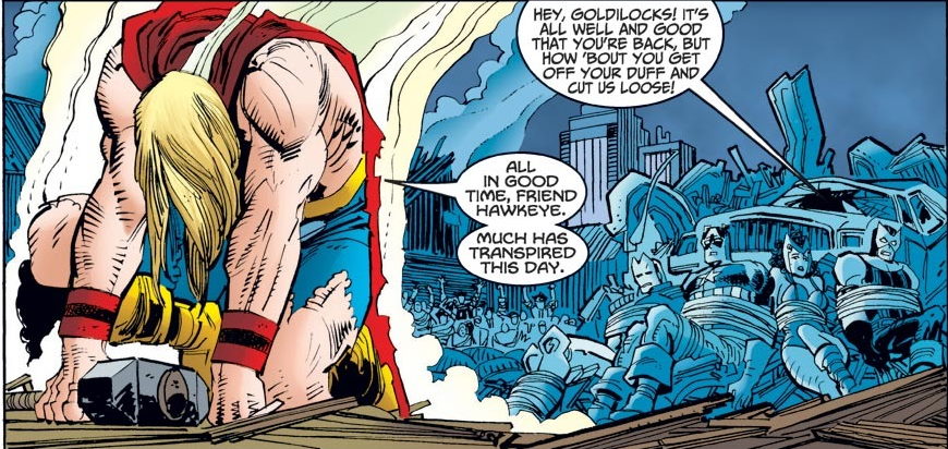 Dan Jurgens ayuda al Poderoso Thor en la Búsqueda de los Dioses