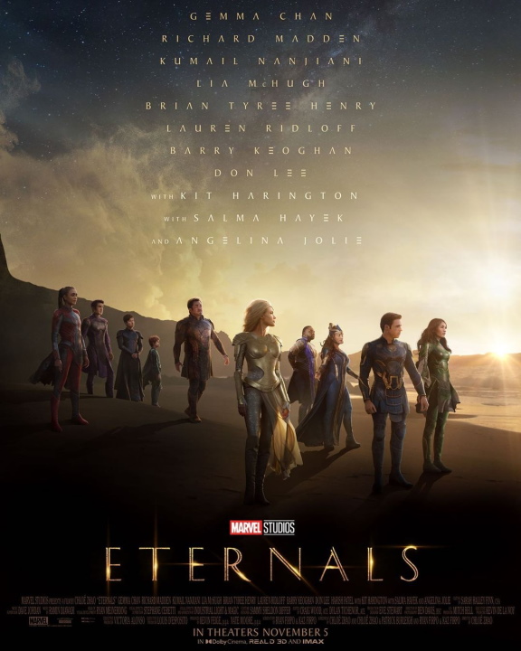 ¿Qué clasificación tendrá Eternals en el cine?