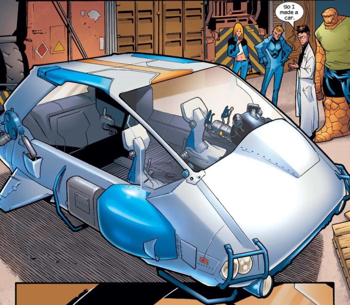 Fantastic Four: Las 7 mejores versiones del Fantasti-Car