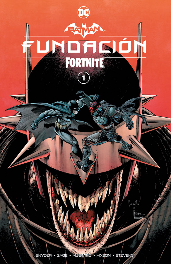 Llega Batman/Fortnite: Fundación #1 con el atuendo de Batman Que Ríe