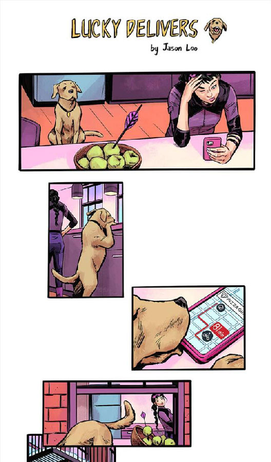 Hawkeye: Lucky the Pizza Dog tiene su propio cómic