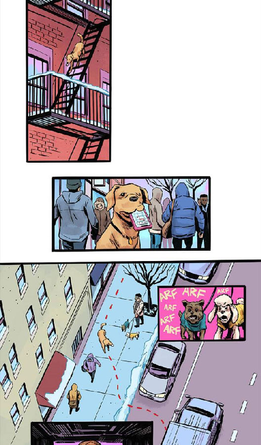 Hawkeye: Lucky the Pizza Dog tiene su propio cómic