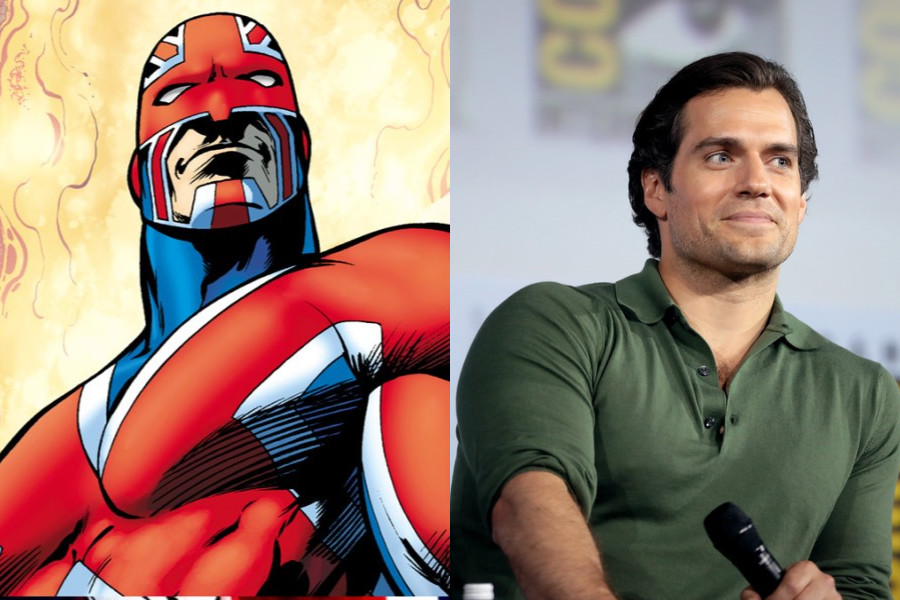 Así luce Henry Cavill como Captain Britain en el MCU, según un fanart