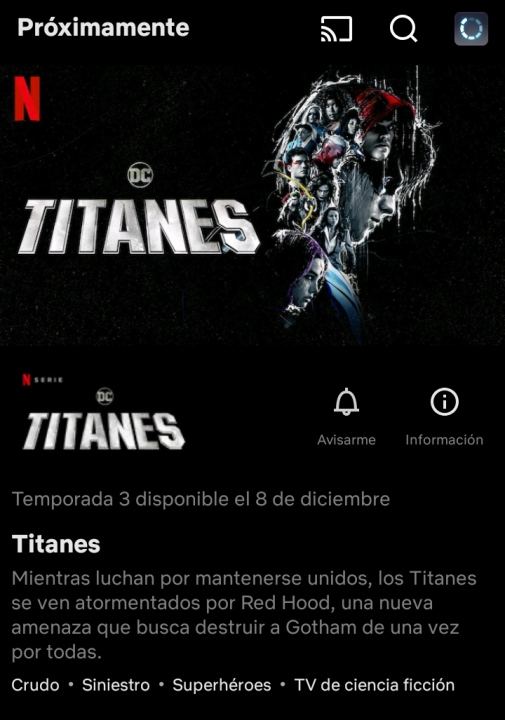 Titans Temporada 3, ya tiene calificación de la crítica