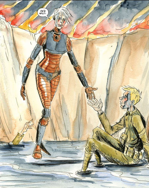 Trillium: Un alucinante thriller sobre el amor y el fin del universo, visto por Jeff Lemire