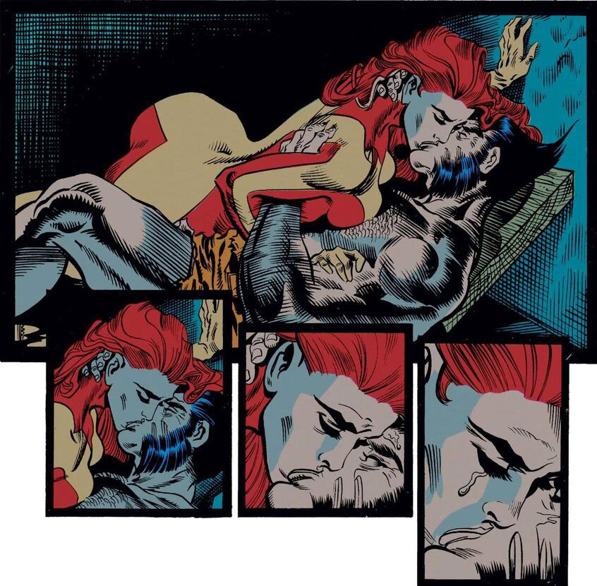 Los besos más importantes entre Jean Grey y Wolverine