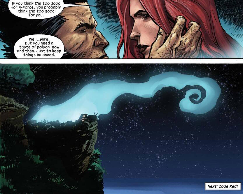 Los besos más importantes entre Jean Grey y Wolverine