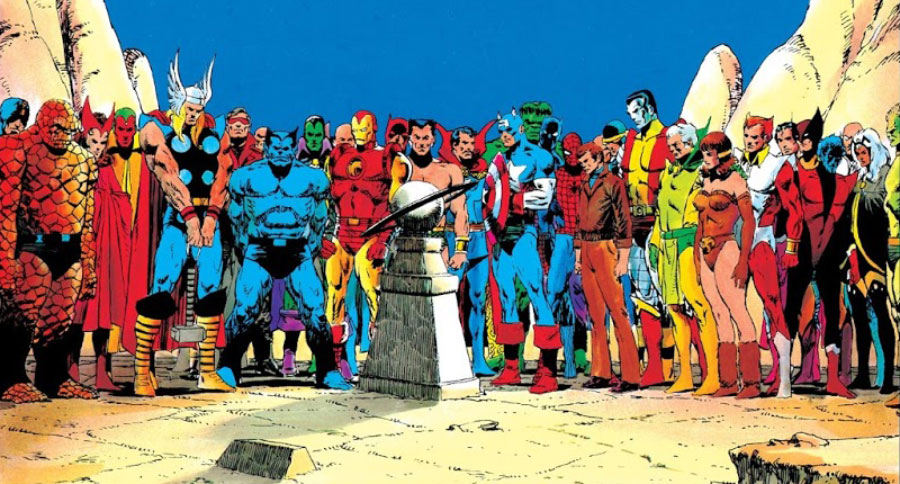 La Muerte del Capitán Marvel tuvo un “súper” cameo de la competencia
