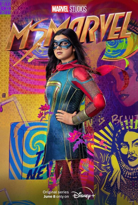 Ms Marvel presenta a su elenco en pósters individuales