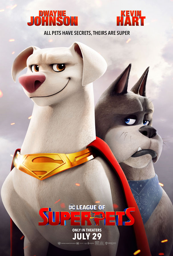 DC League of Super-Pets: posters individuales de los personajes