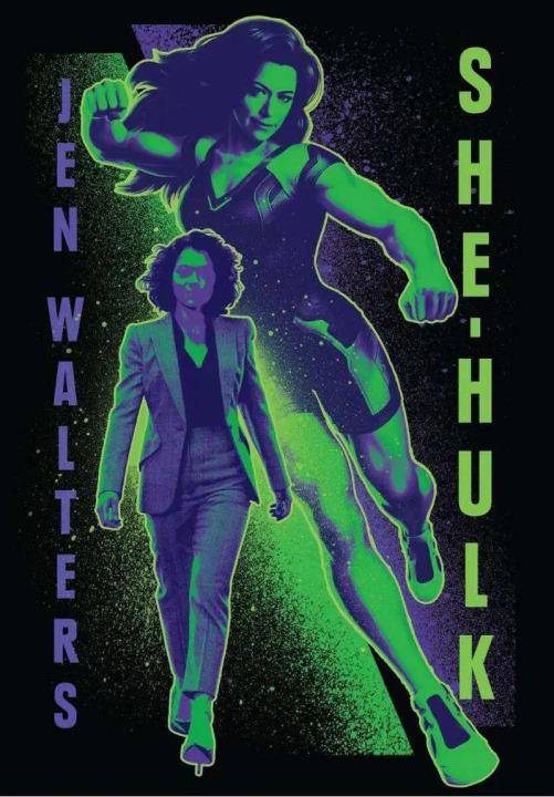 Nuevos pósters de She-Hulk destacan la doble identidad de la heroína