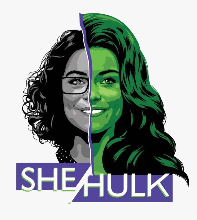 Nuevos pósters de She-Hulk destacan la doble identidad de la heroína
