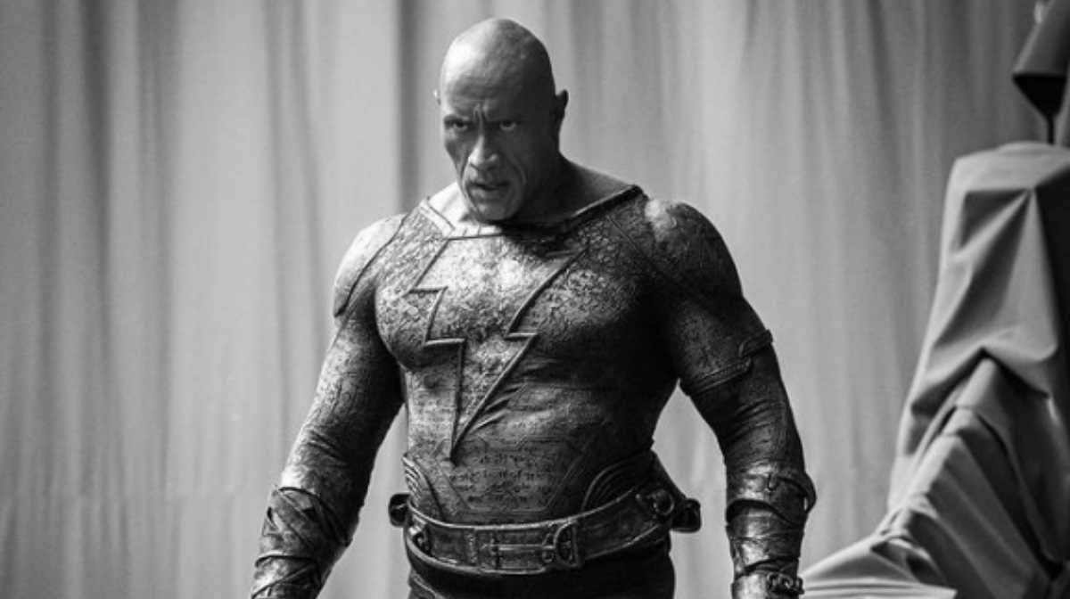 THE ROCK: BLACK ADAM FOI MOLDADO POR ELE.