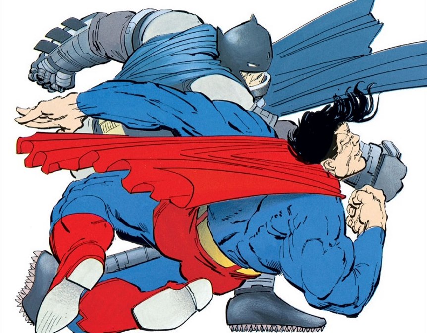 La pelea entre Batman y Superman en The Dark Knight Returns ¿Es la más grande en DC Comics?
