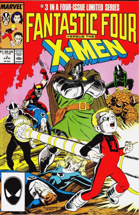 Fantastic Four vs X-Men, uno de los crossovers que marcaron la década de los 80