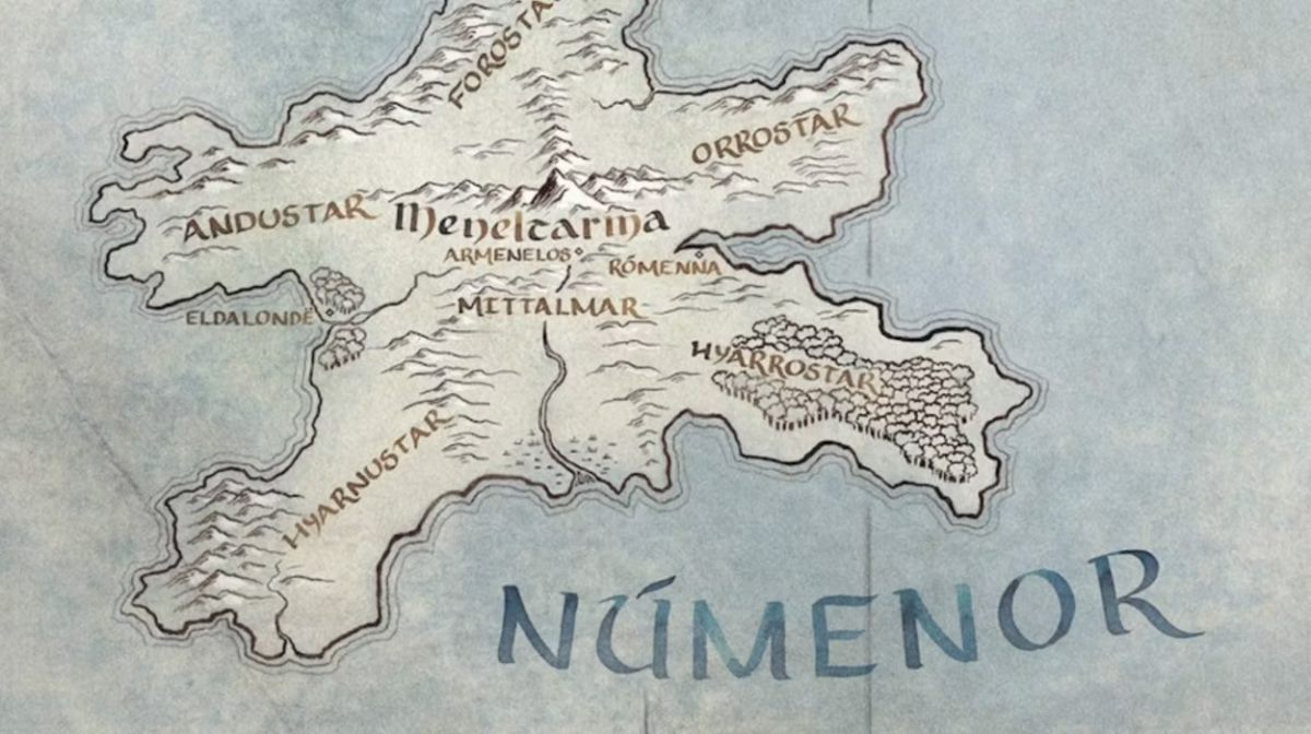 Conoce Númenor, una isla importante para The Lord of the Rings: The Rings of Power