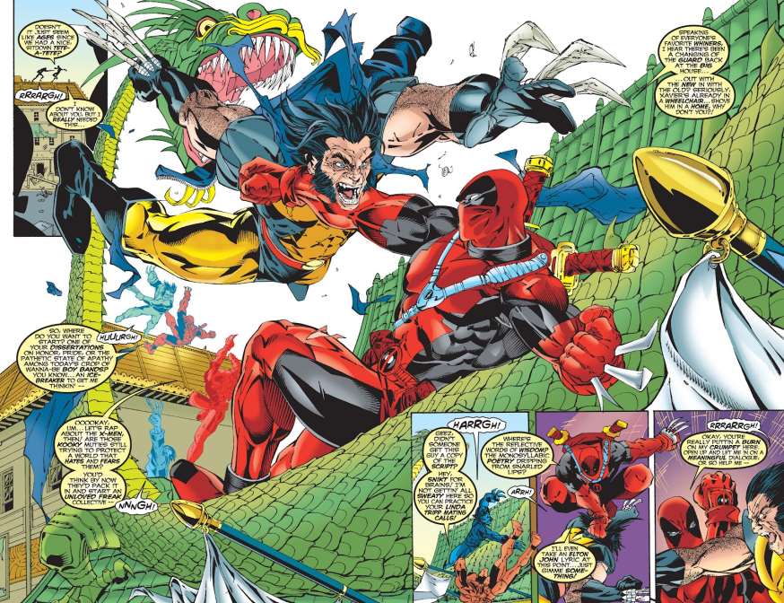 Los mejores encuentros entre Wolverine y Deadpool en los cómics