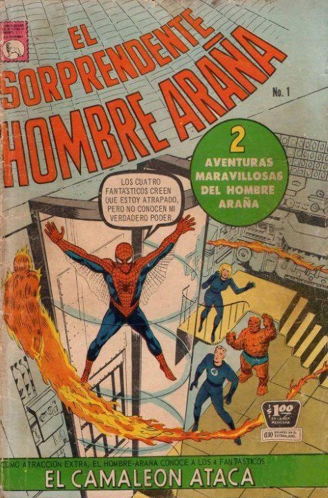 Cómic de Spider-Man hecho en México se subasta en precio récord