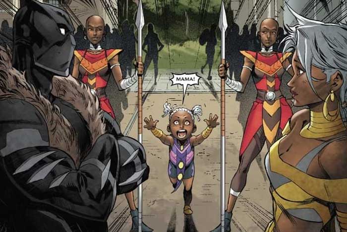 ¿Black Panther tiene hijos en los cómics?