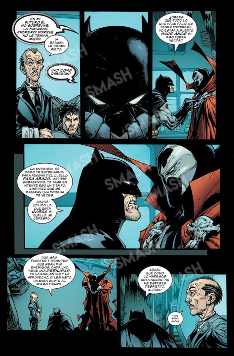 ¿Batman es un vigilante más peligroso que Spawn?