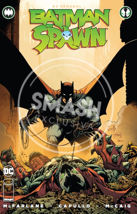 Conoce las portadas del crossover entre Batman y Spawn que podrás tener a tu alcance