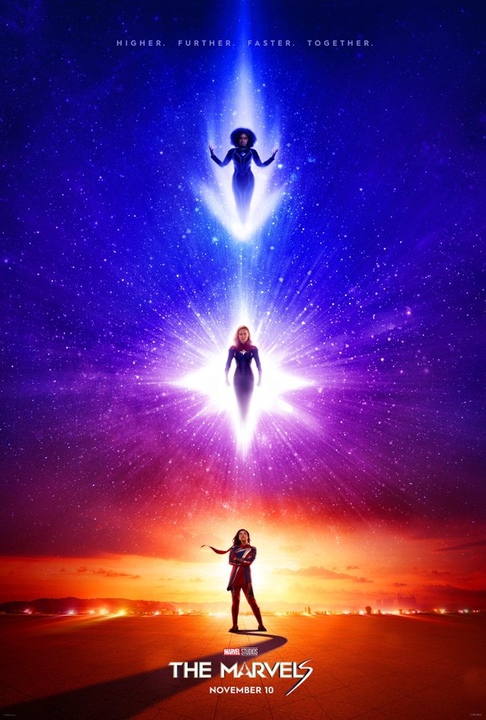 The Marvels ya tiene su primer póster oficial, pero retrasa su estreno en cines
